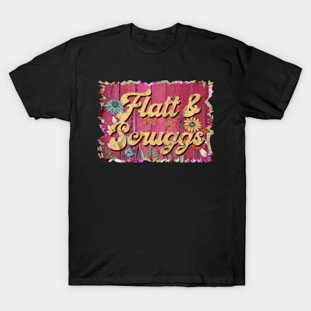 Classic Scruggs Personalized Flowers Proud Name T-Shirt by Friday The 13th